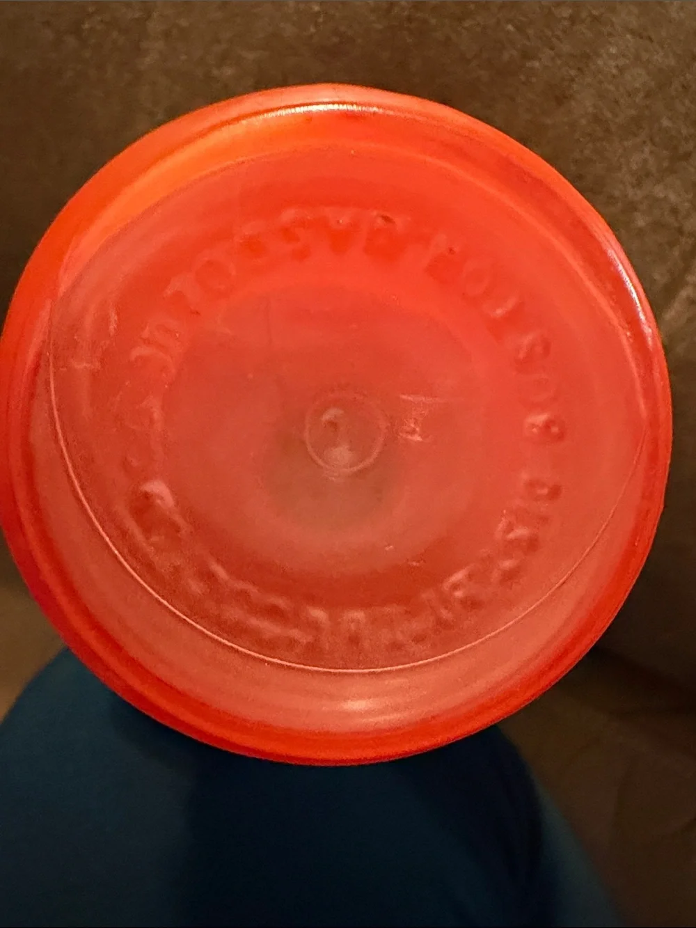 Bright Red Plastic Bottle Cap/Plug
